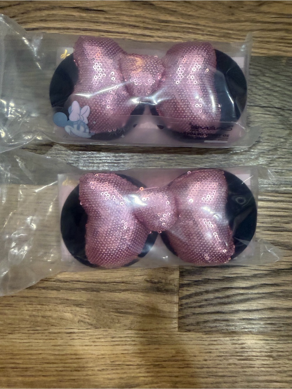 Minnie Mouse Pink Sequin bow headband- Kids Bath, Skin & Hair